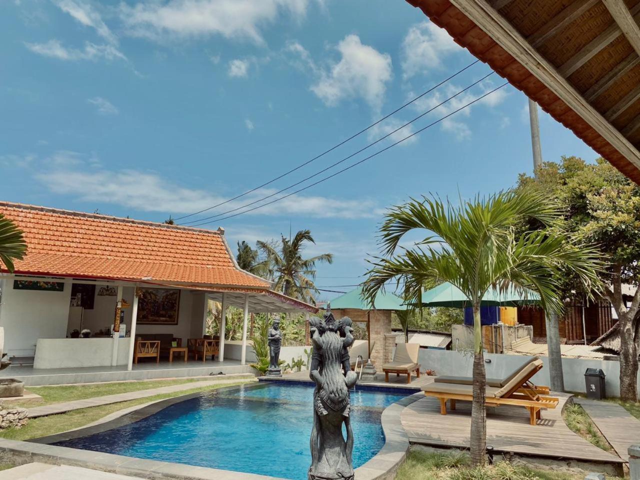 Blue Sky Villa Ceningan Lembongan Exteriér fotografie