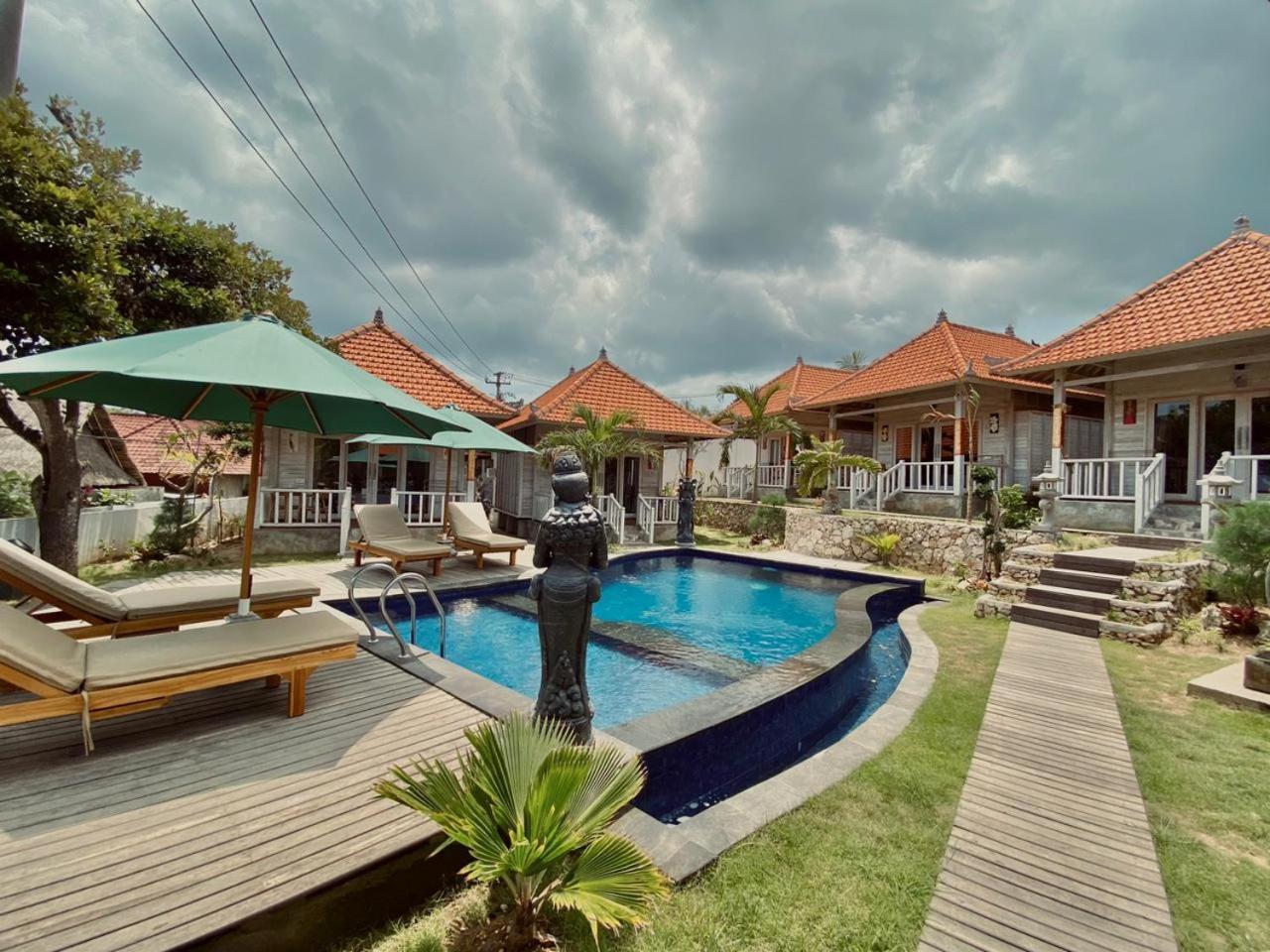 Blue Sky Villa Ceningan Lembongan Exteriér fotografie