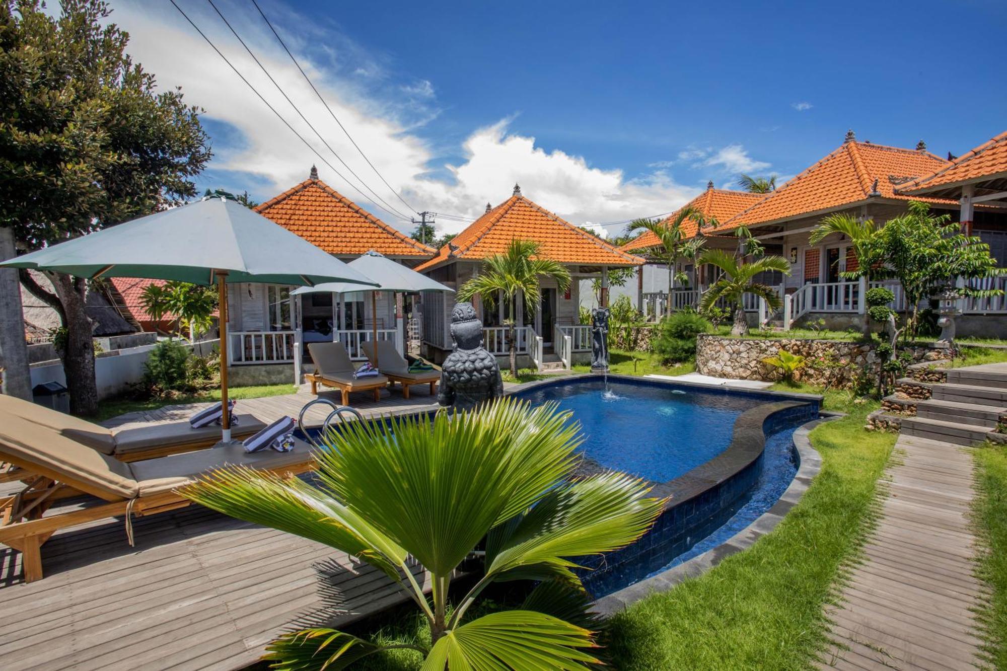 Blue Sky Villa Ceningan Lembongan Exteriér fotografie