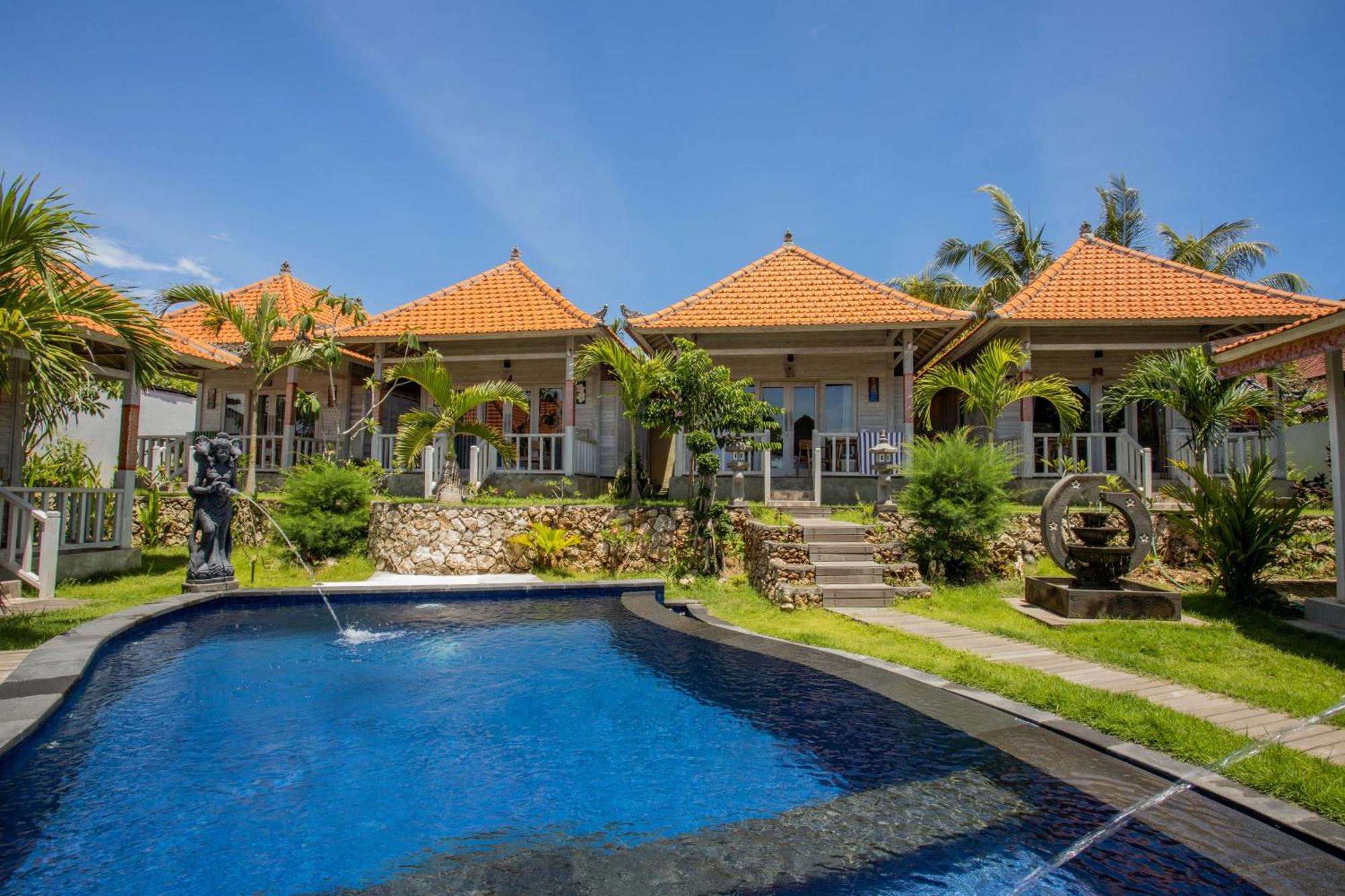 Blue Sky Villa Ceningan Lembongan Exteriér fotografie