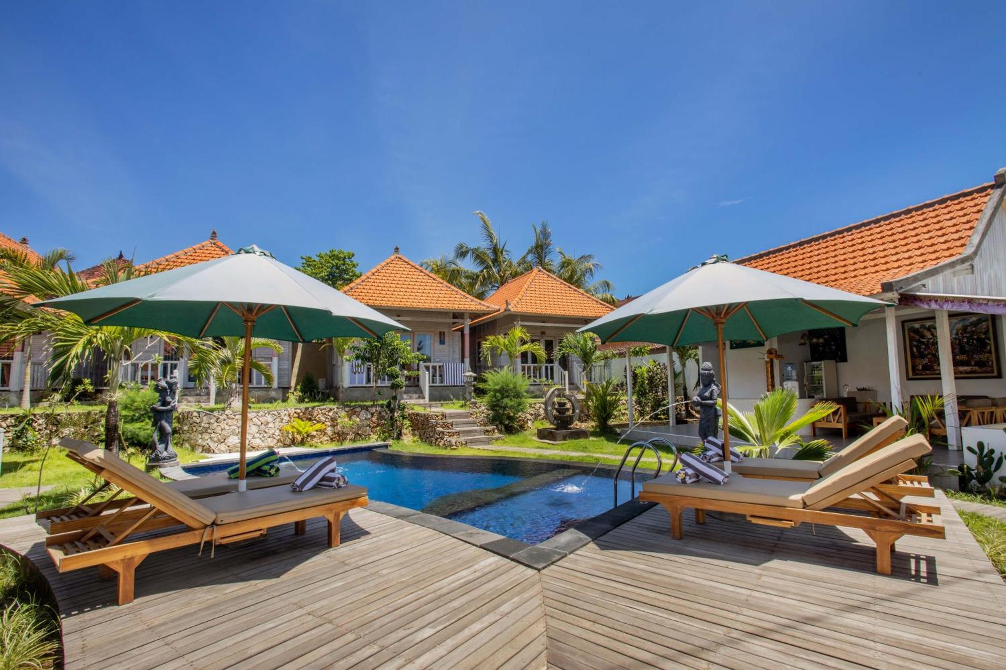 Blue Sky Villa Ceningan Lembongan Exteriér fotografie