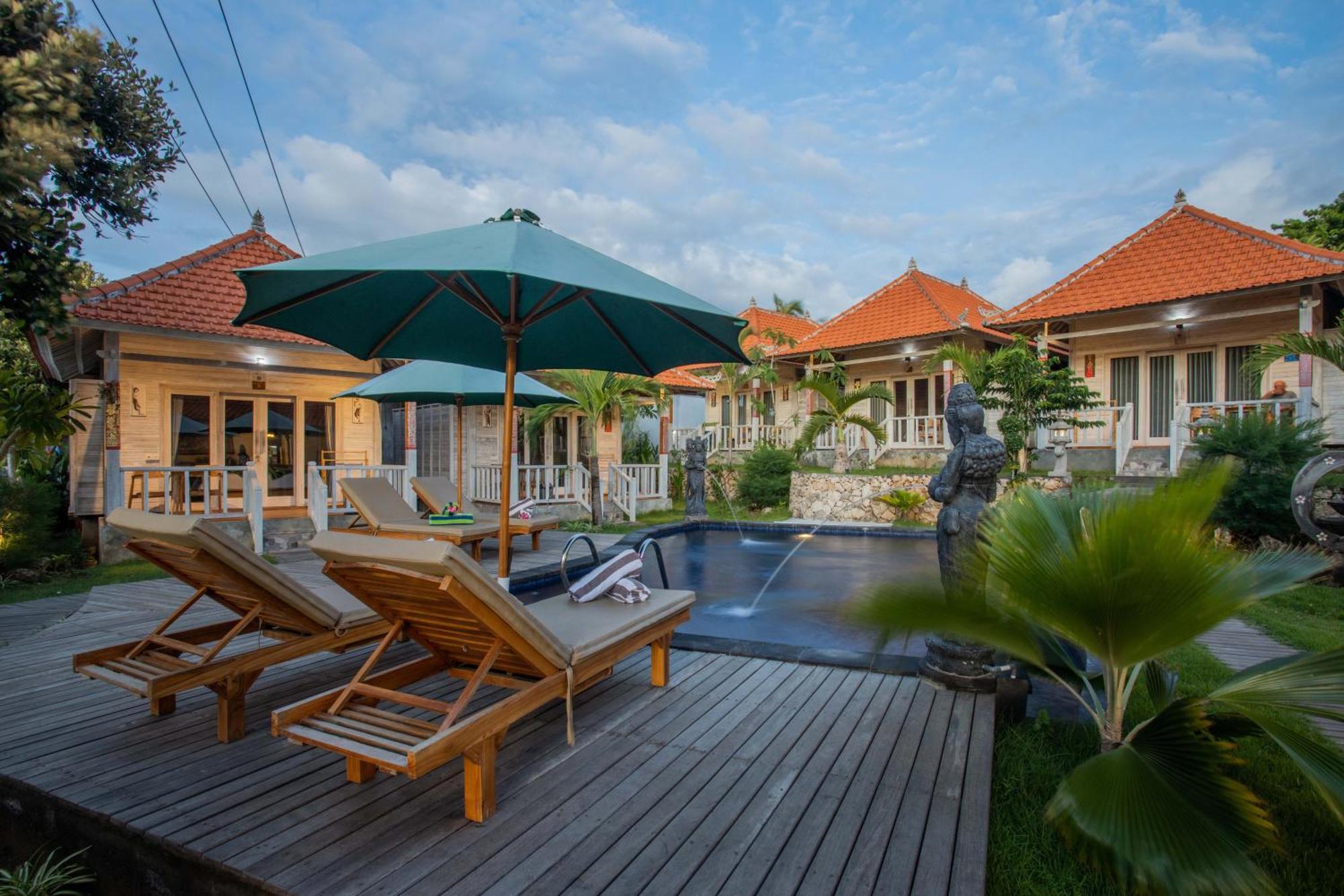 Blue Sky Villa Ceningan Lembongan Exteriér fotografie