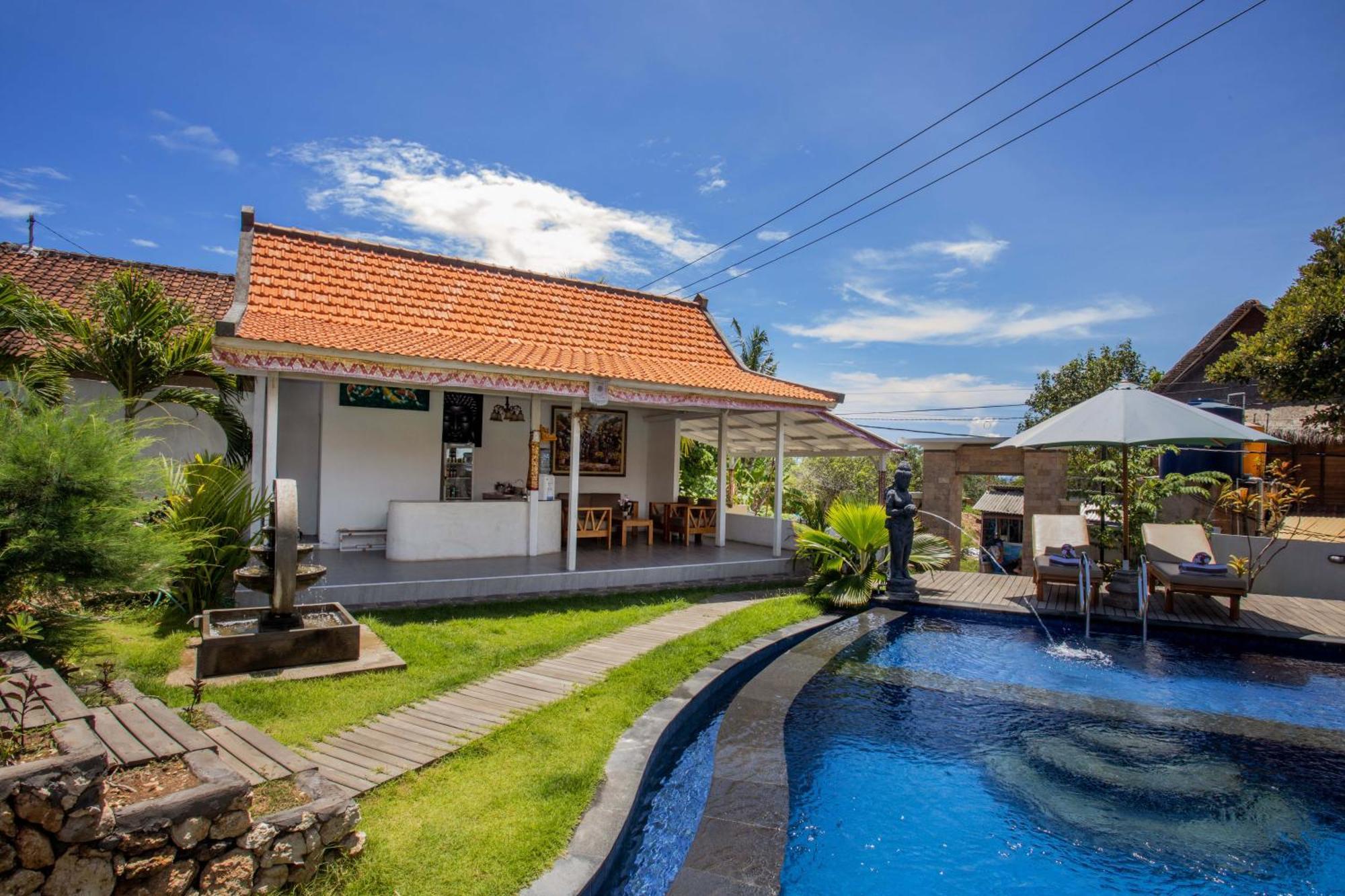 Blue Sky Villa Ceningan Lembongan Exteriér fotografie