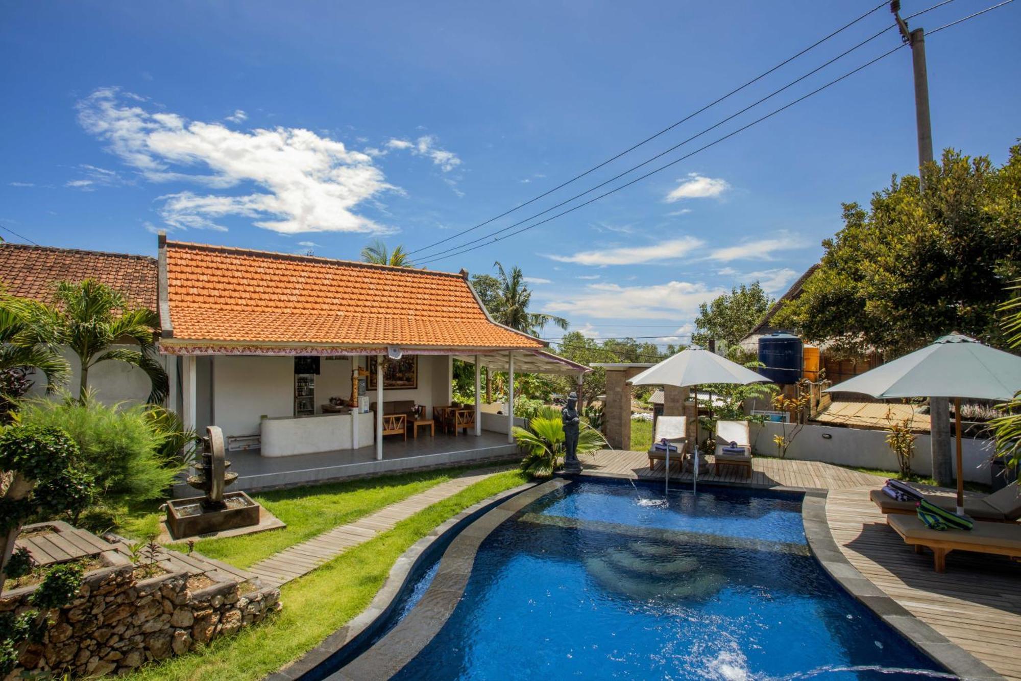 Blue Sky Villa Ceningan Lembongan Exteriér fotografie