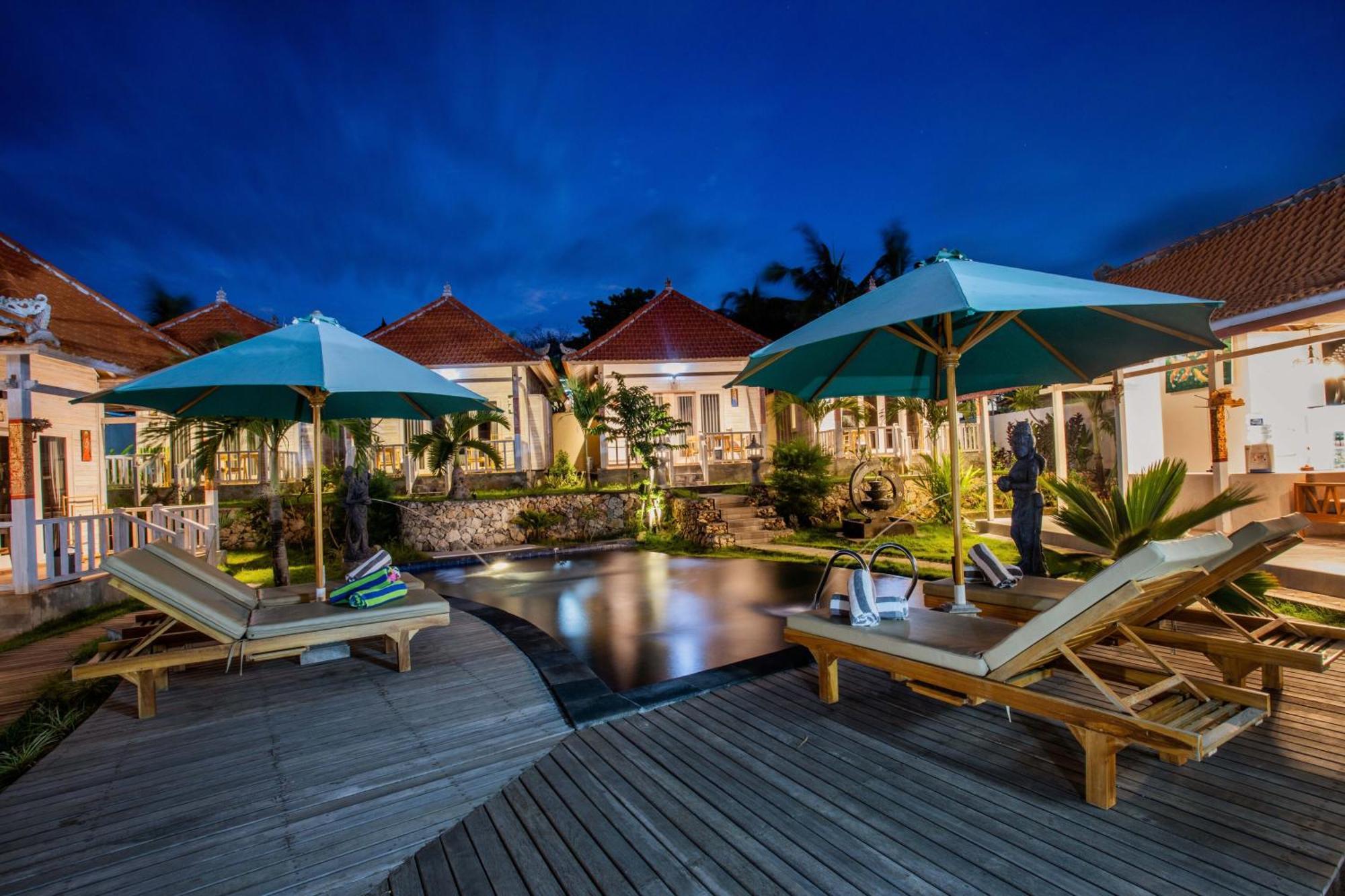 Blue Sky Villa Ceningan Lembongan Exteriér fotografie