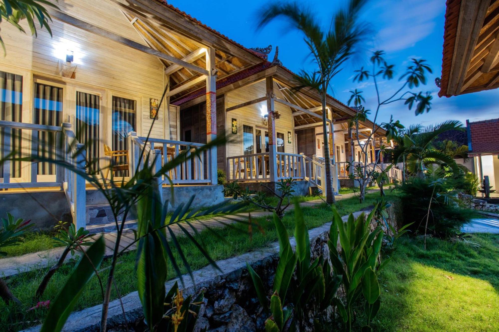 Blue Sky Villa Ceningan Lembongan Exteriér fotografie