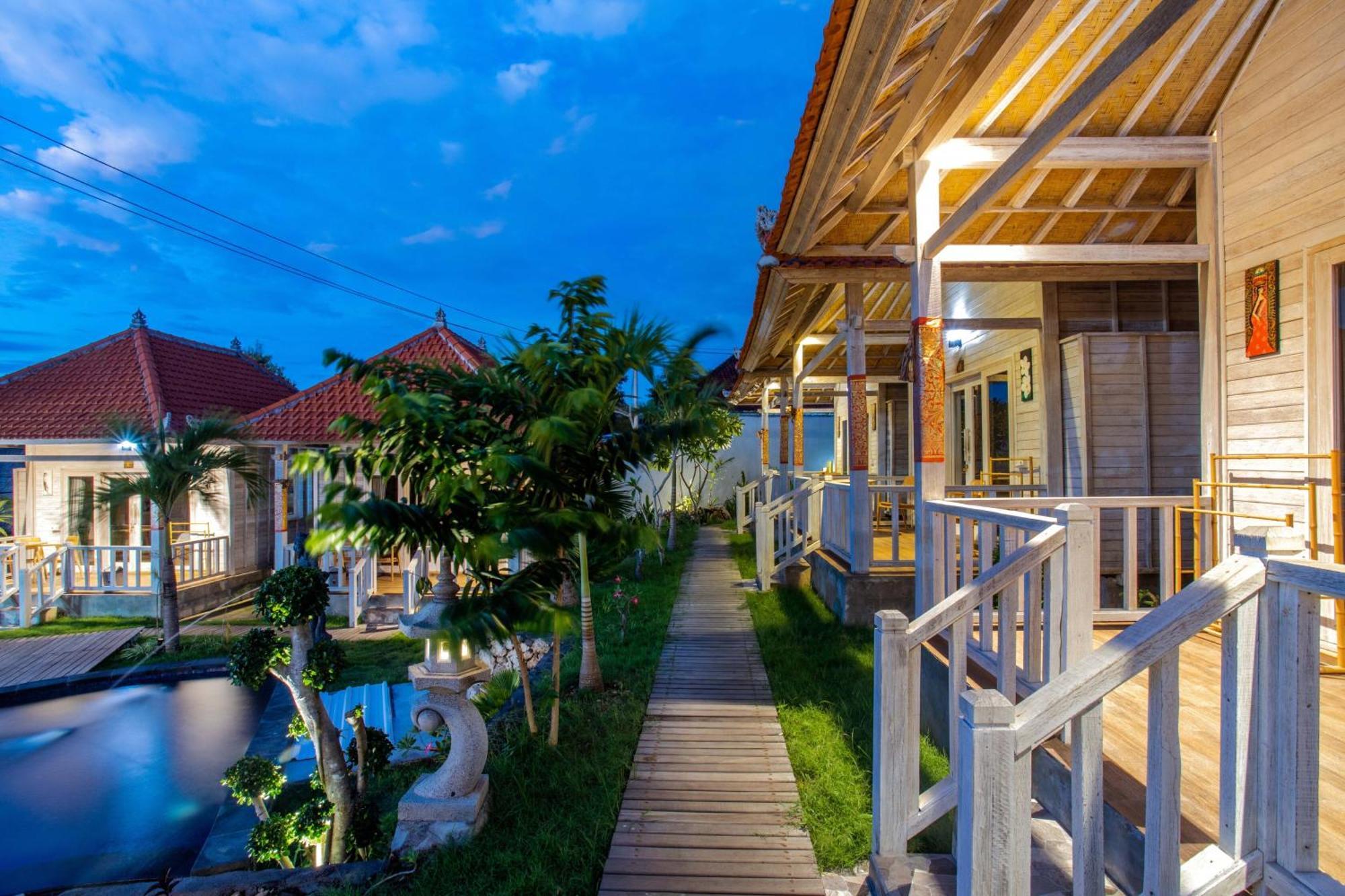 Blue Sky Villa Ceningan Lembongan Exteriér fotografie