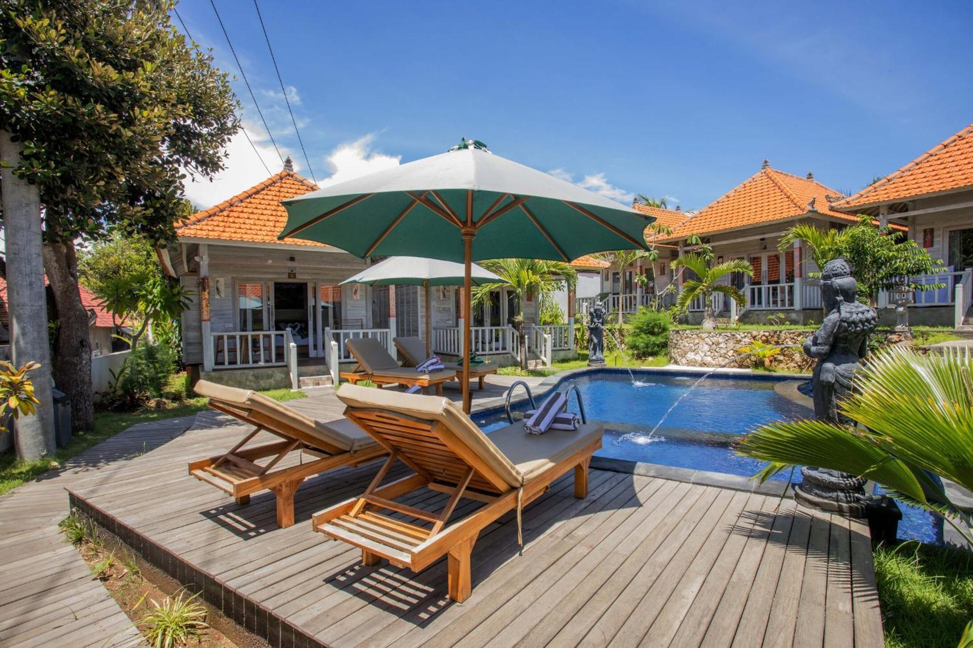 Blue Sky Villa Ceningan Lembongan Exteriér fotografie