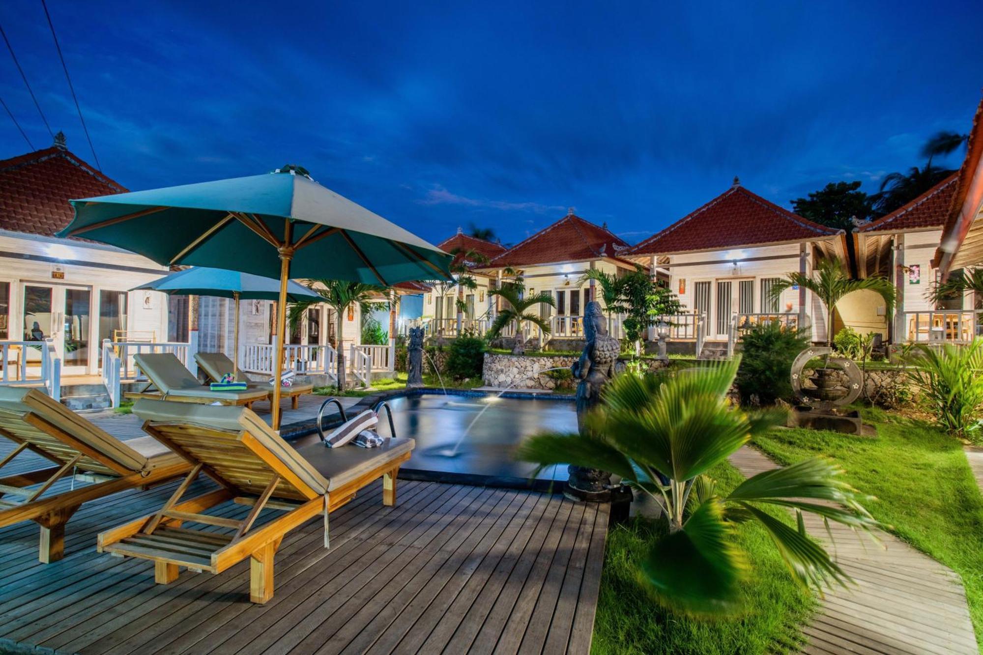 Blue Sky Villa Ceningan Lembongan Exteriér fotografie