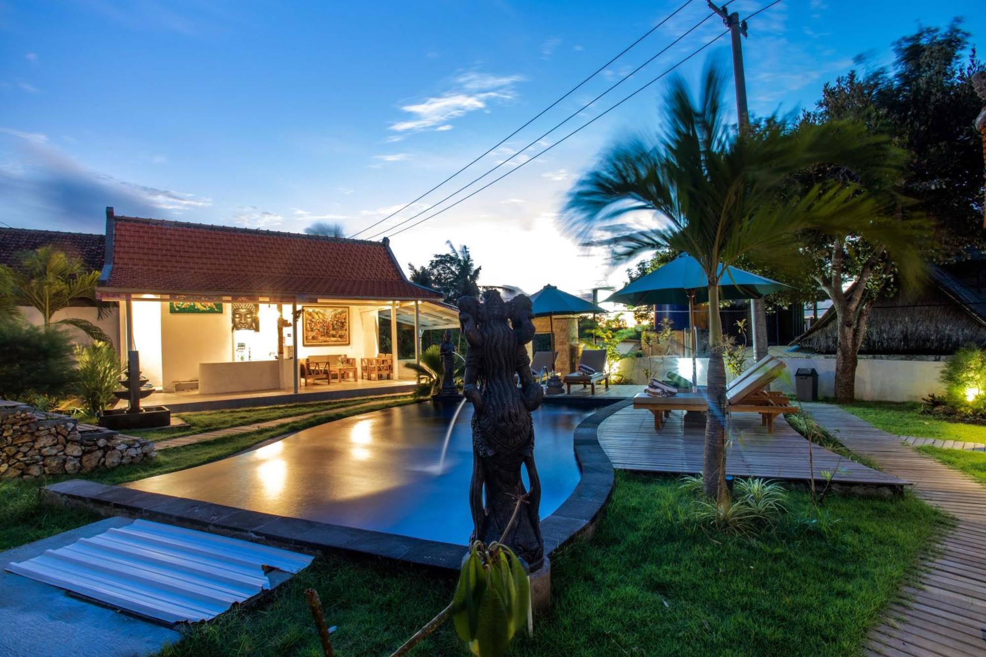 Blue Sky Villa Ceningan Lembongan Exteriér fotografie