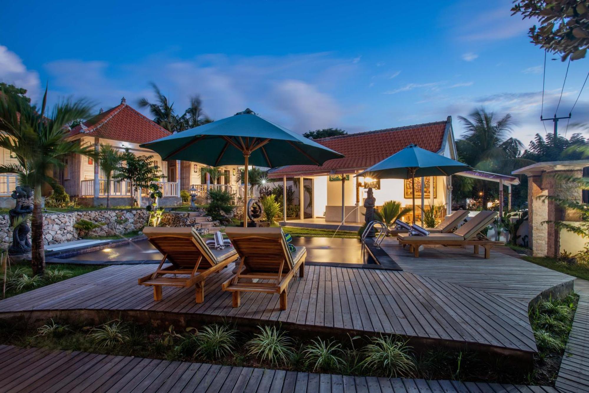 Blue Sky Villa Ceningan Lembongan Exteriér fotografie