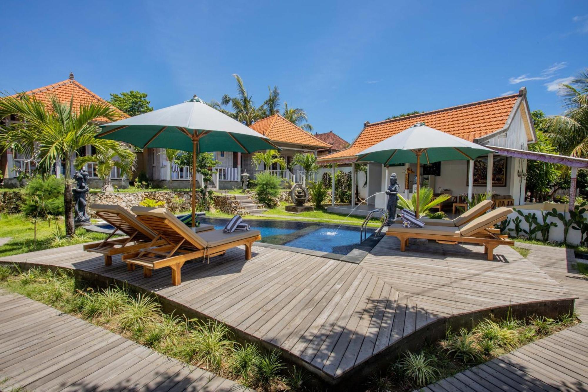 Blue Sky Villa Ceningan Lembongan Exteriér fotografie